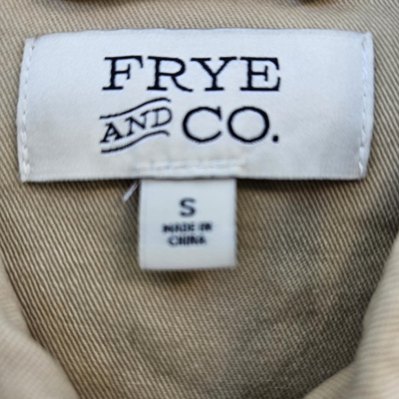 Frye and Co. Men’s Small Cornstalk Long Sleeve Shirt NWT - Picture 3 of 5